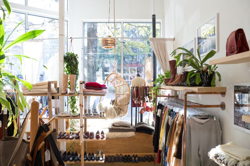 A Tour of Rosewood Clothing Co. in Richmond Apartment Therapy